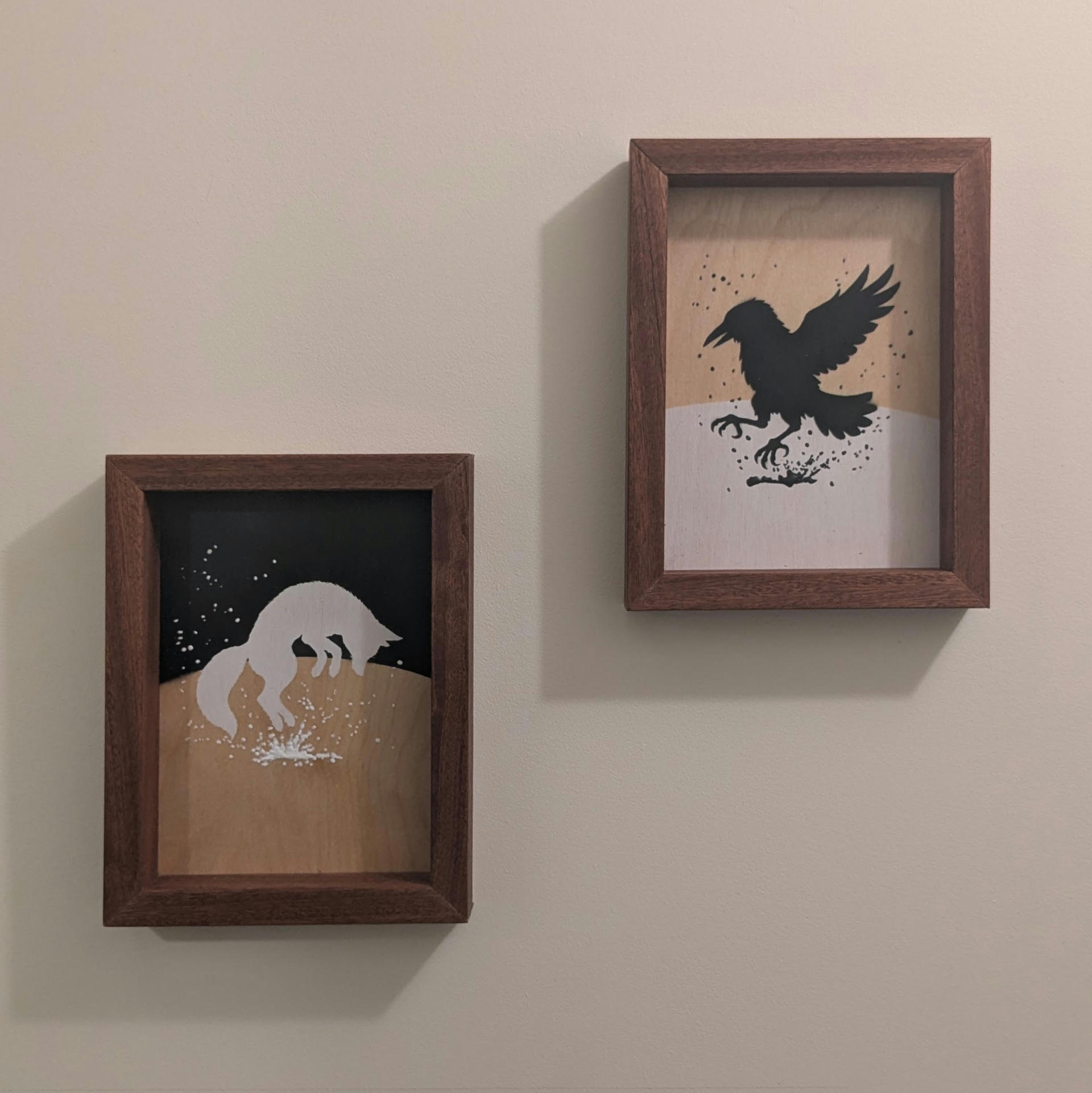 Yukon Animal Wood Stencils